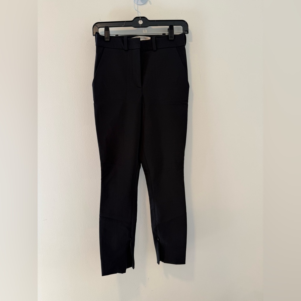 Victoria Beckham Black High Waisted Trousers Size US 4 #Lux-B